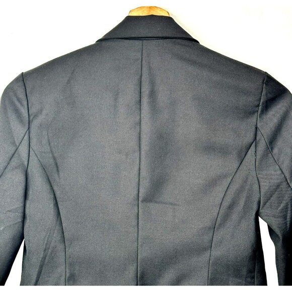 Silence + Noise Womens Blazer Cropped Jacket Urban Outfitters Lined Black XS - Picture 5 of 11